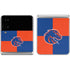 Boise State University Broncos Checkered Galaxy Z Flip4 5G Skin
