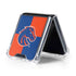 Boise State University Broncos Checkered Galaxy Z Flip5 5G Clear Case