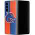 Boise State University Broncos Checkered Galaxy Z Fold4 5G Skin