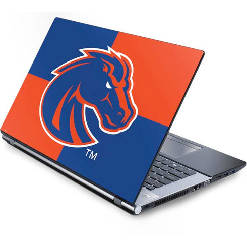 Boise State University Broncos Checkered Generic Laptop Skin