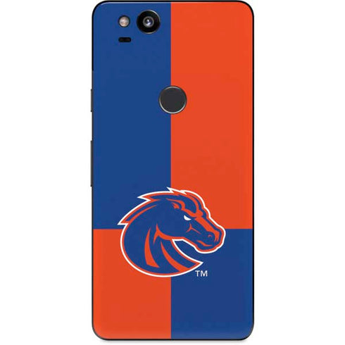 Boise State University Broncos Checkered Google Pixel 2 Skin