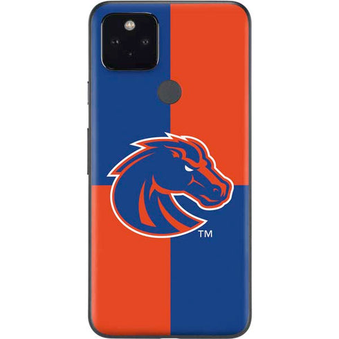 Boise State University Broncos Checkered Google Pixel 4a 5G Skin