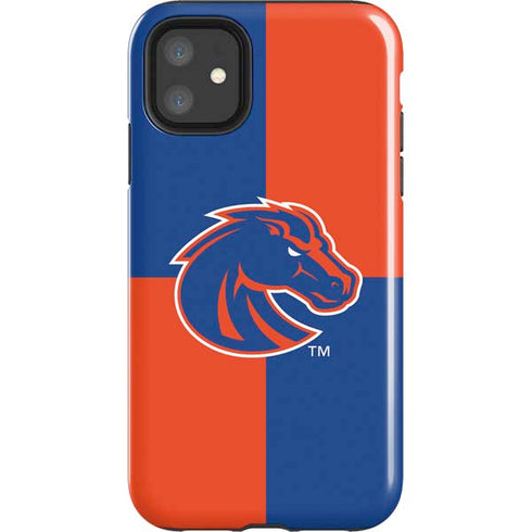 Boise State University Broncos Checkered iPhone 11 Impact Case