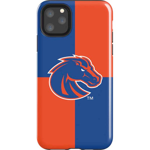 Boise State University Broncos Checkered iPhone 11 Pro Max Impact Case