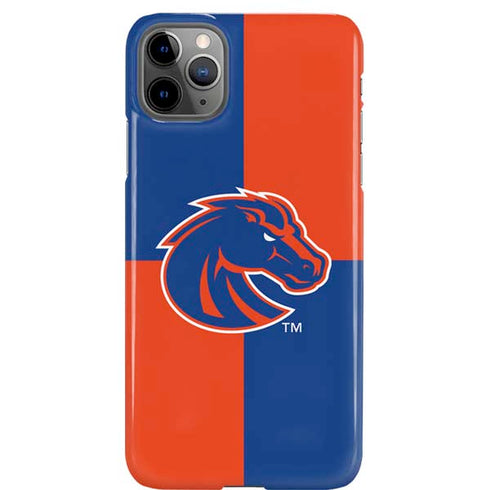 Boise State University Broncos Checkered iPhone 11 Pro Max Lite Case