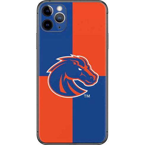 Boise State University Broncos Checkered iPhone 11 Pro Max Skin