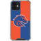 Boise State University Broncos Checkered iPhone 12 Clear Case