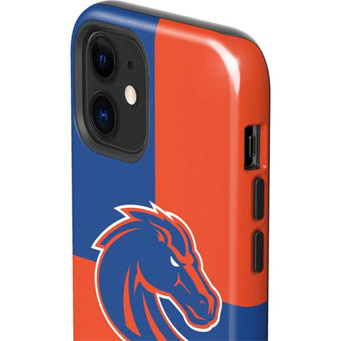 Boise State University Broncos Checkered iPhone 12 Impact Case
