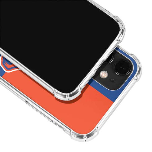 Boise State University Broncos Checkered iPhone 12 Mini Clear Case