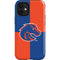 Boise State University Broncos Checkered iPhone 12 Mini Impact Case