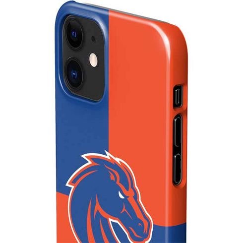 Boise State University Broncos Checkered iPhone 12 Mini Lite Case