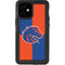 Boise State University Broncos Checkered iPhone 12 Mini Waterproof Case