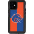 Boise State University Broncos Checkered iPhone 12 Mini Waterproof Case