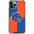 Boise State University Broncos Checkered iPhone 12 Pro Clear Case