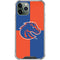 Boise State University Broncos Checkered iPhone 12 Pro Max Clear Case