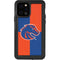 Boise State University Broncos Checkered iPhone 12 Pro Waterproof Case