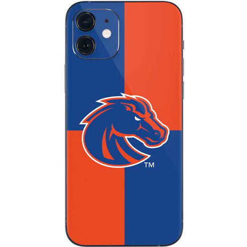 Boise State University Broncos Checkered iPhone 12 Skin