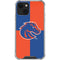 Boise State University Broncos Checkered iPhone 14 Plus Clear Case