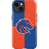 Boise State University Broncos Checkered iPhone 15 Plus Impact Case