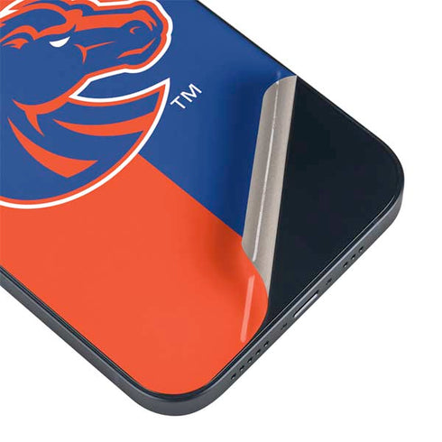 Boise State University Broncos Checkered iPhone 15 Plus Skin