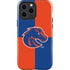 Boise State University Broncos Checkered iPhone 15 Pro Max Impact Case
