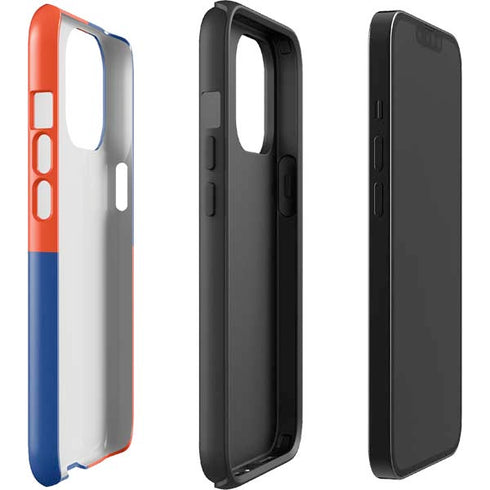 Boise State University Broncos Checkered iPhone 15 Pro Max Impact Case