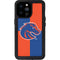 Boise State University Broncos Checkered iPhone 14 Pro Max Waterproof Case