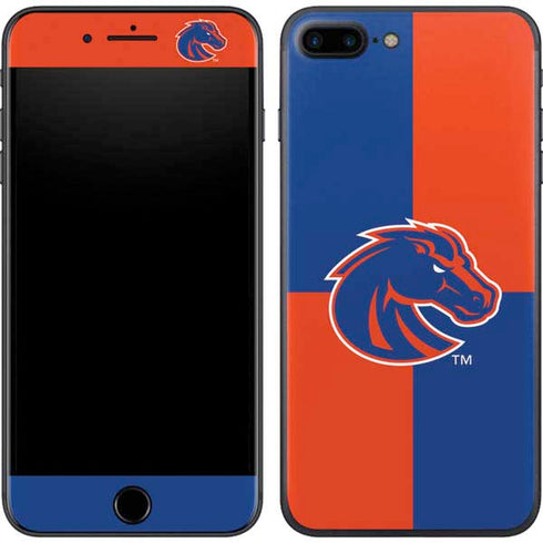 Boise State University Broncos Checkered iPhone 8 Plus Skin