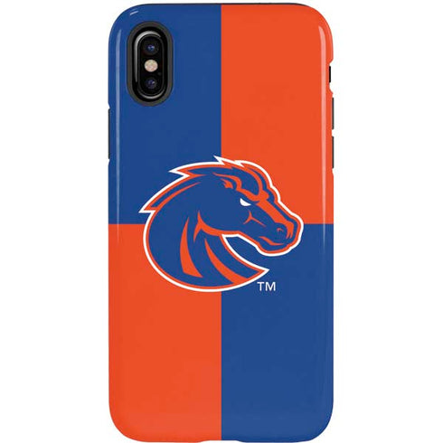 Boise State University Broncos Checkered iPhone XS Pro Case
