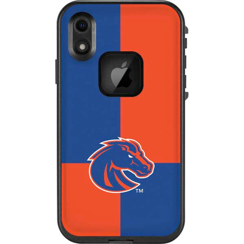 Boise State University Broncos Checkered LifeProof Fre iPhone Skin