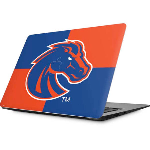 Boise State University Broncos Checkered Apple MacBook Skin