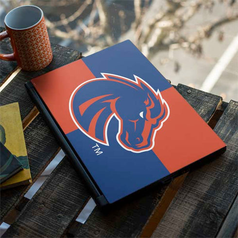 Boise State University Broncos Checkered MSI GS65 Stealth Laptop Skin