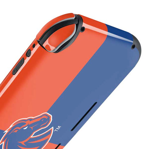 Boise State University Broncos Checkered Nintendo Switch Lite Skin