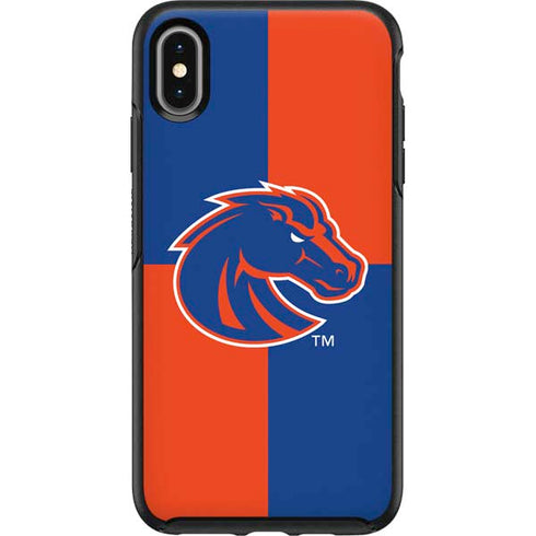 Boise State University Broncos Checkered Otterbox Symmetry iPhone Skin