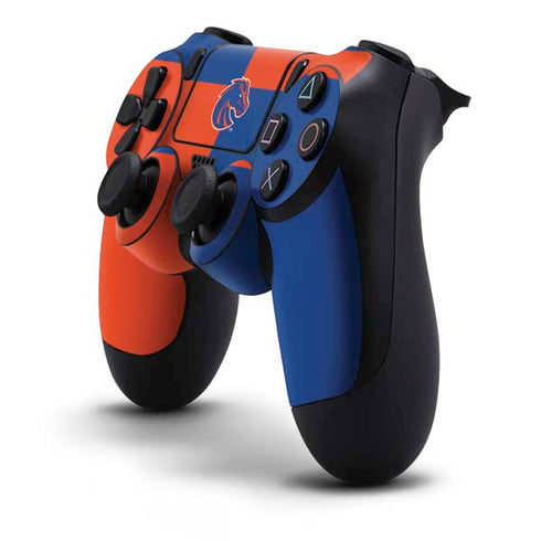 Boise State University Broncos Checkered PS4 Controller Skin