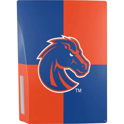 Boise State University Broncos Checkered PS5 Console Skin