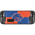 Boise State University Broncos Checkered Steam Deck Handheld Gaming Computer Skin
