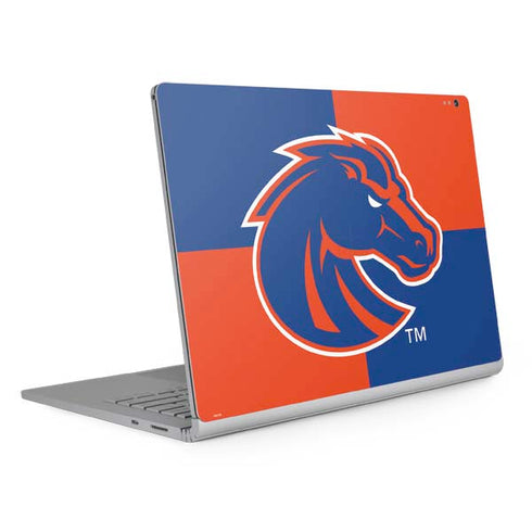 Boise State University Broncos Checkered Surface Book 2 13.5in Skin
