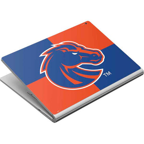 Boise State University Broncos Checkered Surface Book Skin