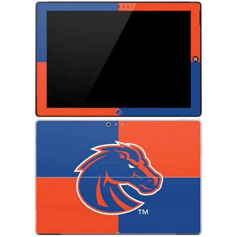 Boise State University Broncos Checkered Surface Pro 3 Skin