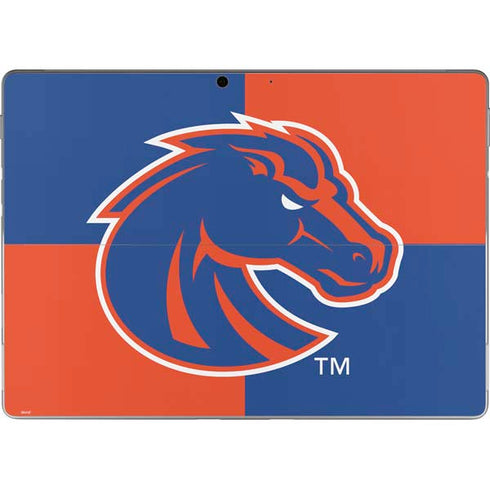 Boise State University Broncos Checkered Surface Pro 8 Skin