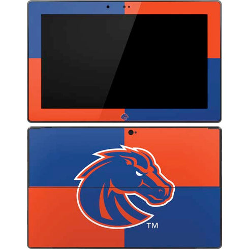 Boise State University Broncos Checkered Surface Pro Tablet Skin