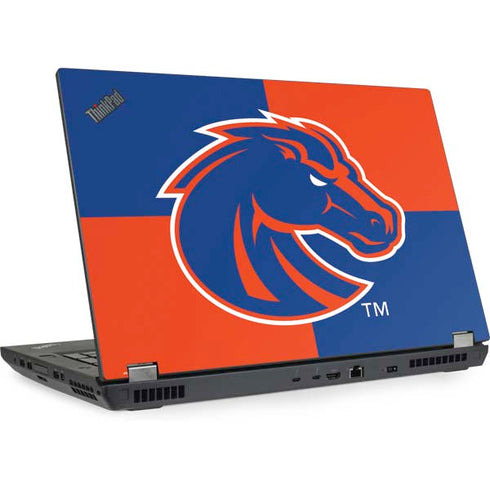 Boise State University Broncos Checkered Lenovo ThinkPad Skin