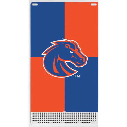Boise State University Broncos Checkered Xbox Series S Bundle Skin