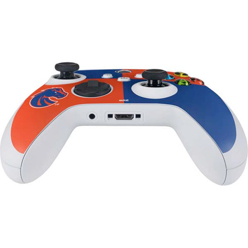 Boise State University Broncos Checkered Xbox Series S Controller Skin
