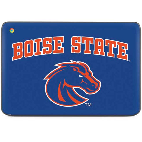 Boise State University Collegiate Text HP Chromebook Skin
