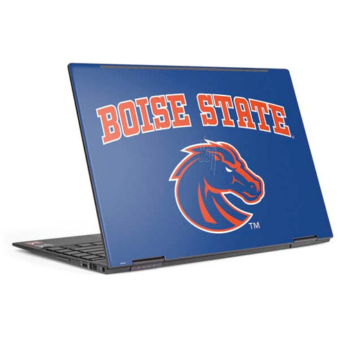 Boise State University Collegiate Text HP Envy Skin