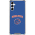 Boise State University Collegiate Text Galaxy A14 5G Clear Case