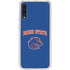 Boise State University Collegiate Text Galaxy A50 Clear Case