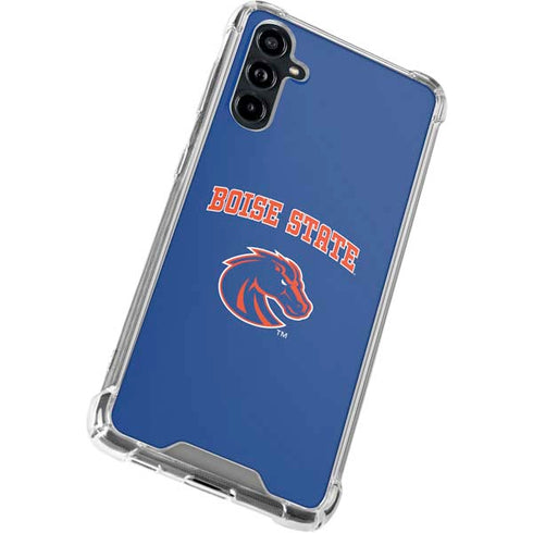 Boise State University Collegiate Text Galaxy A54 5G Clear Case